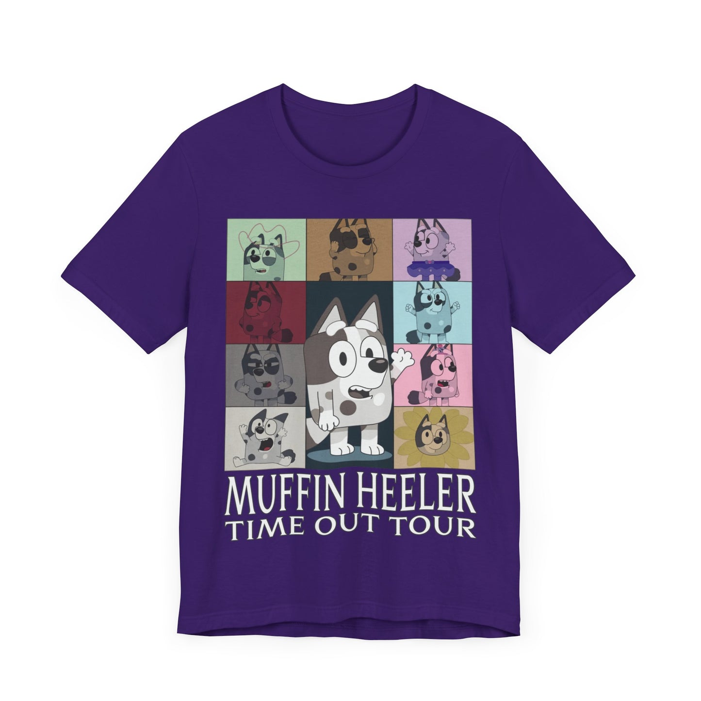 Muffin Heeler Time Out Tour Jersey Short Sleeve Tee