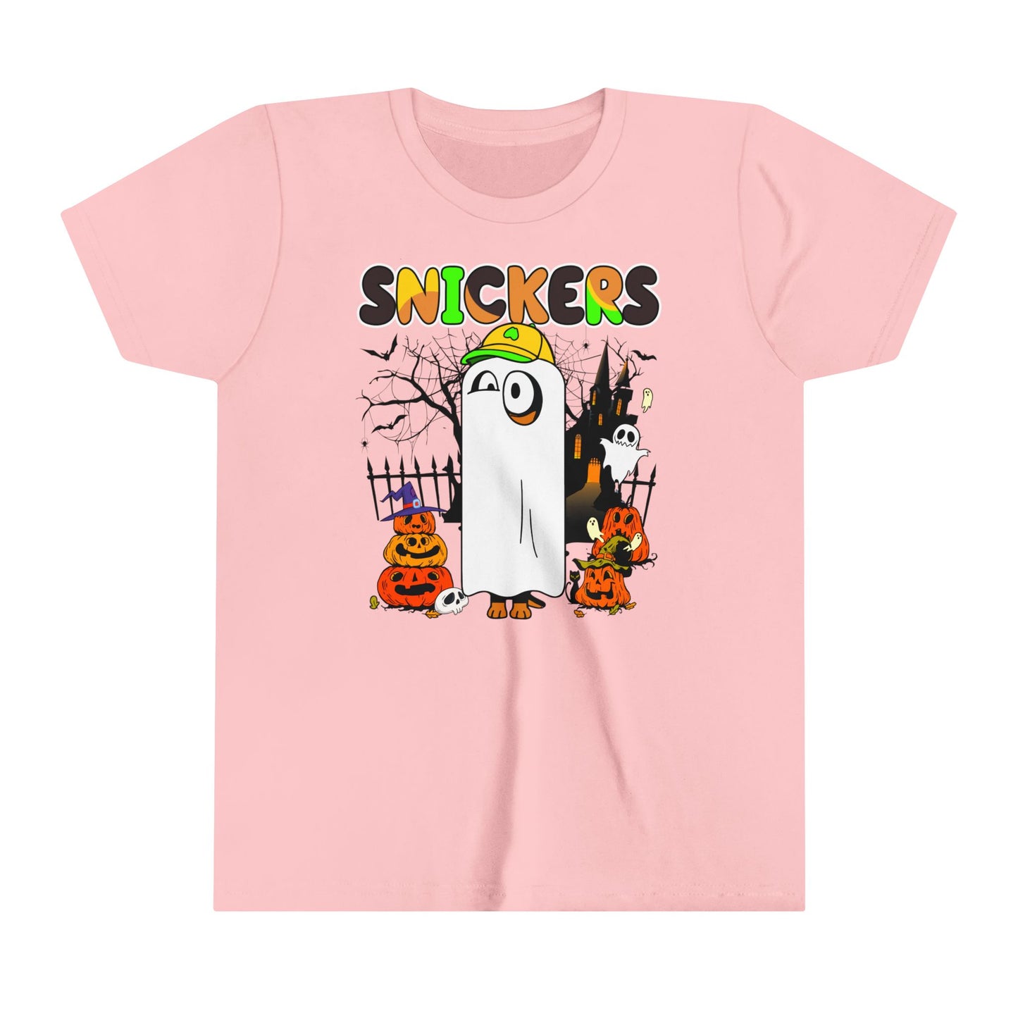 Snickers Ghost Youth Short Sleeve Tee