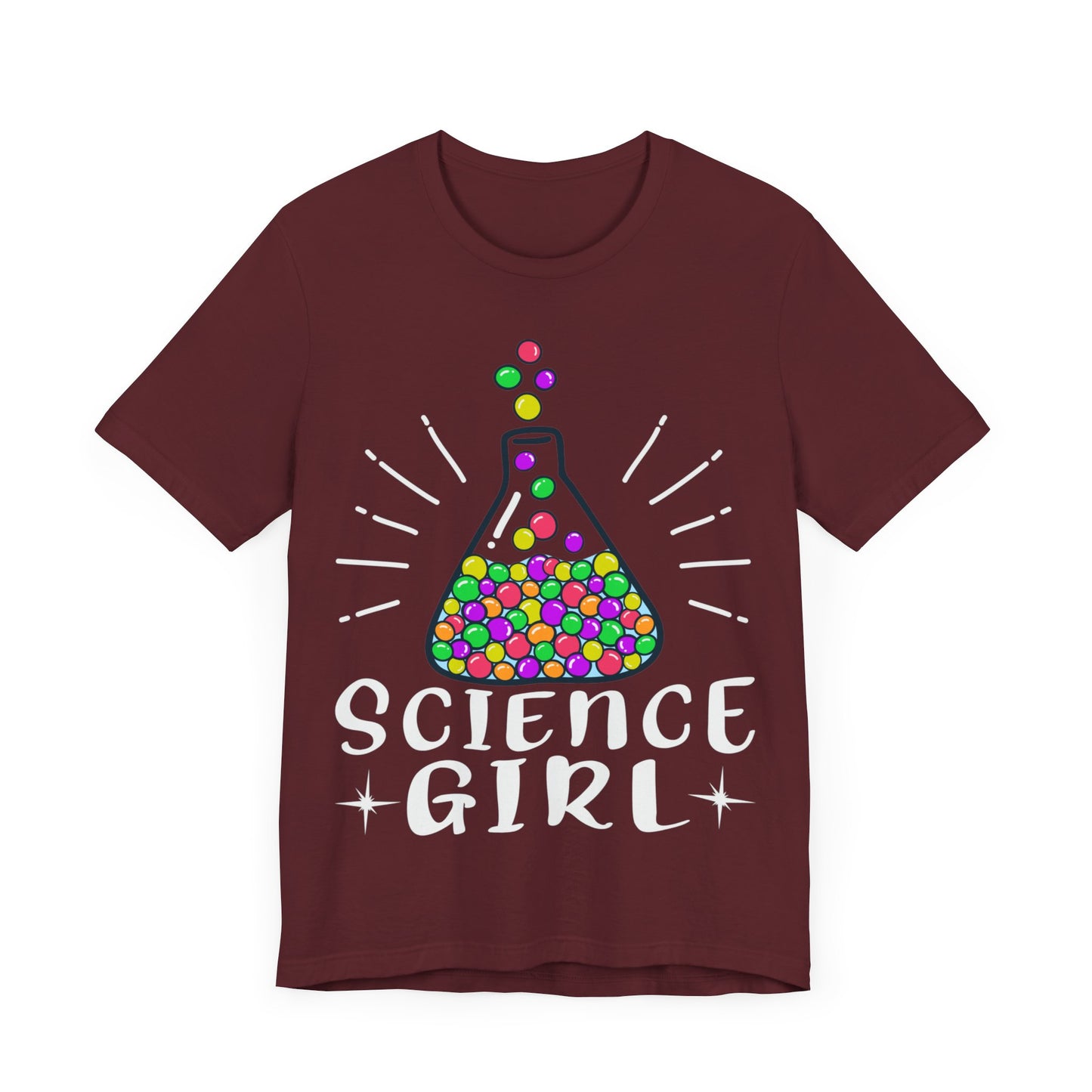 Science Girl Jersey Short Sleeve Tee