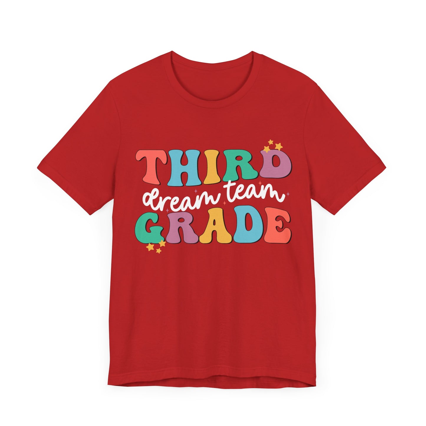 Third Grade Dream Team Jersey Short Sleeve Tee