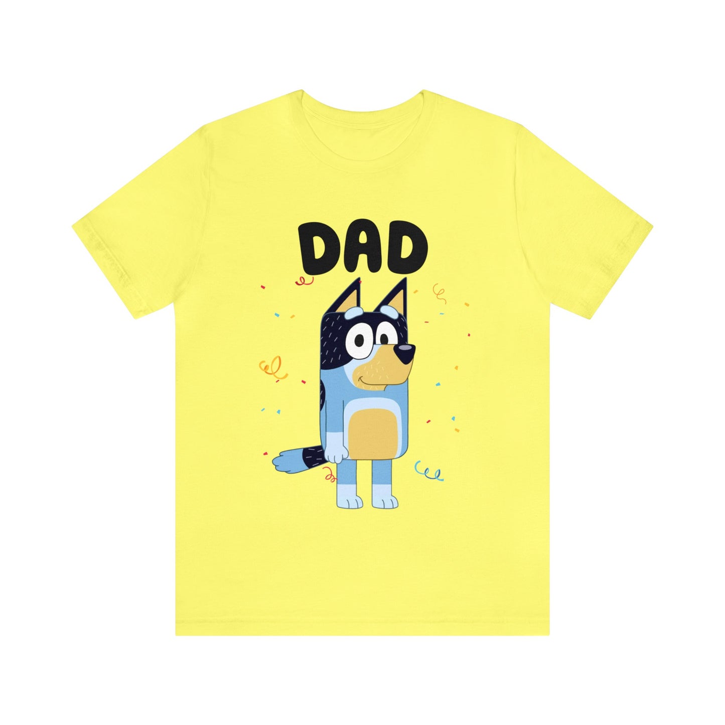 Dad Bluey Birthday Short sleeve Tshirt