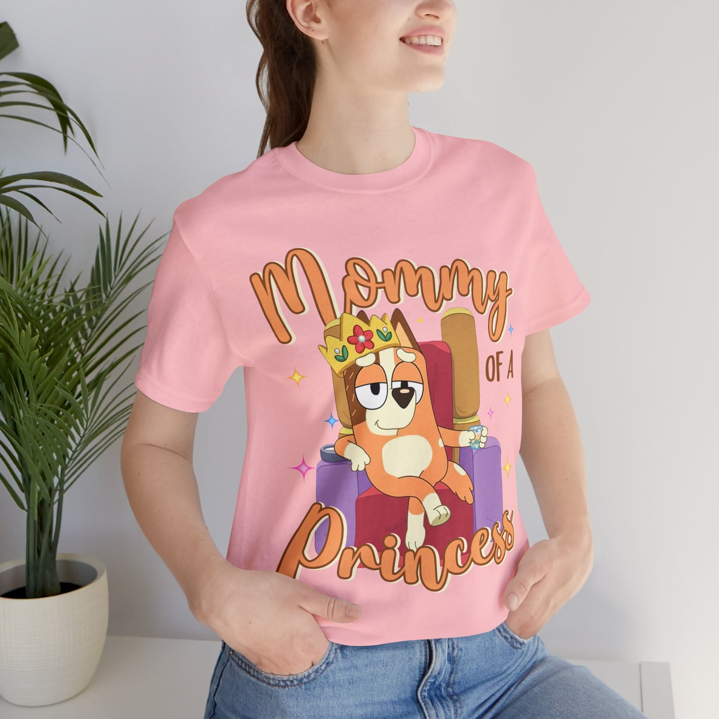 Mommy of a Princess Short Sleeve Tshirt