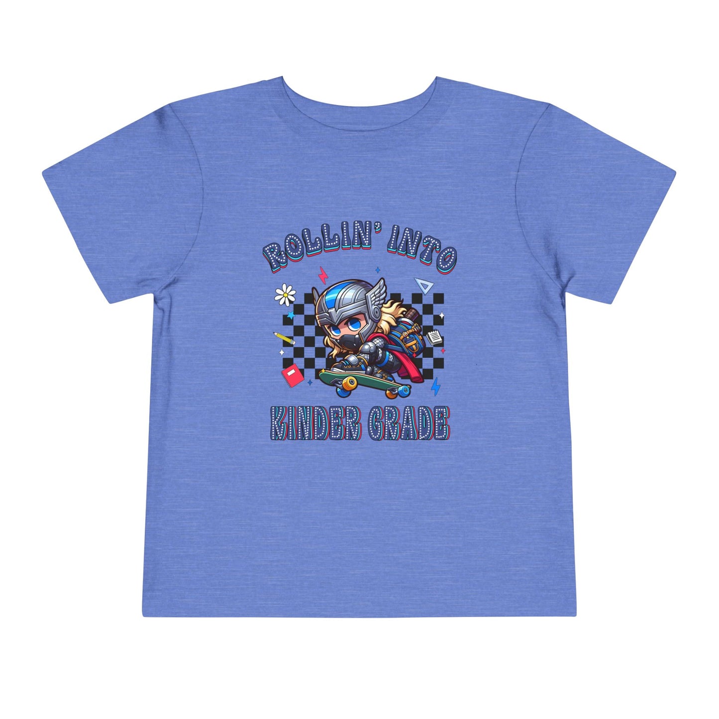 THOR - Rollin' Into Kinder Grade Toddler Short Sleeve Tee