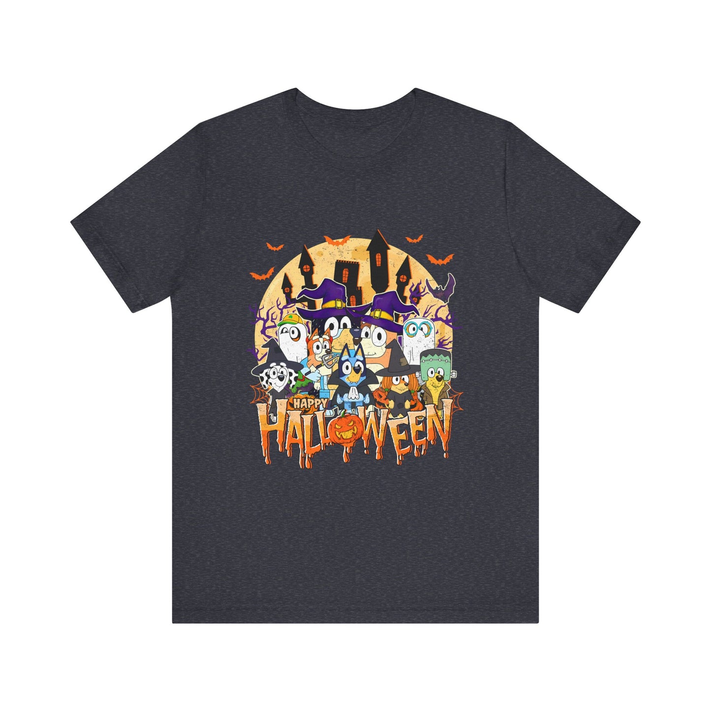 Happy Halloween Jersey Short Sleeve Tee