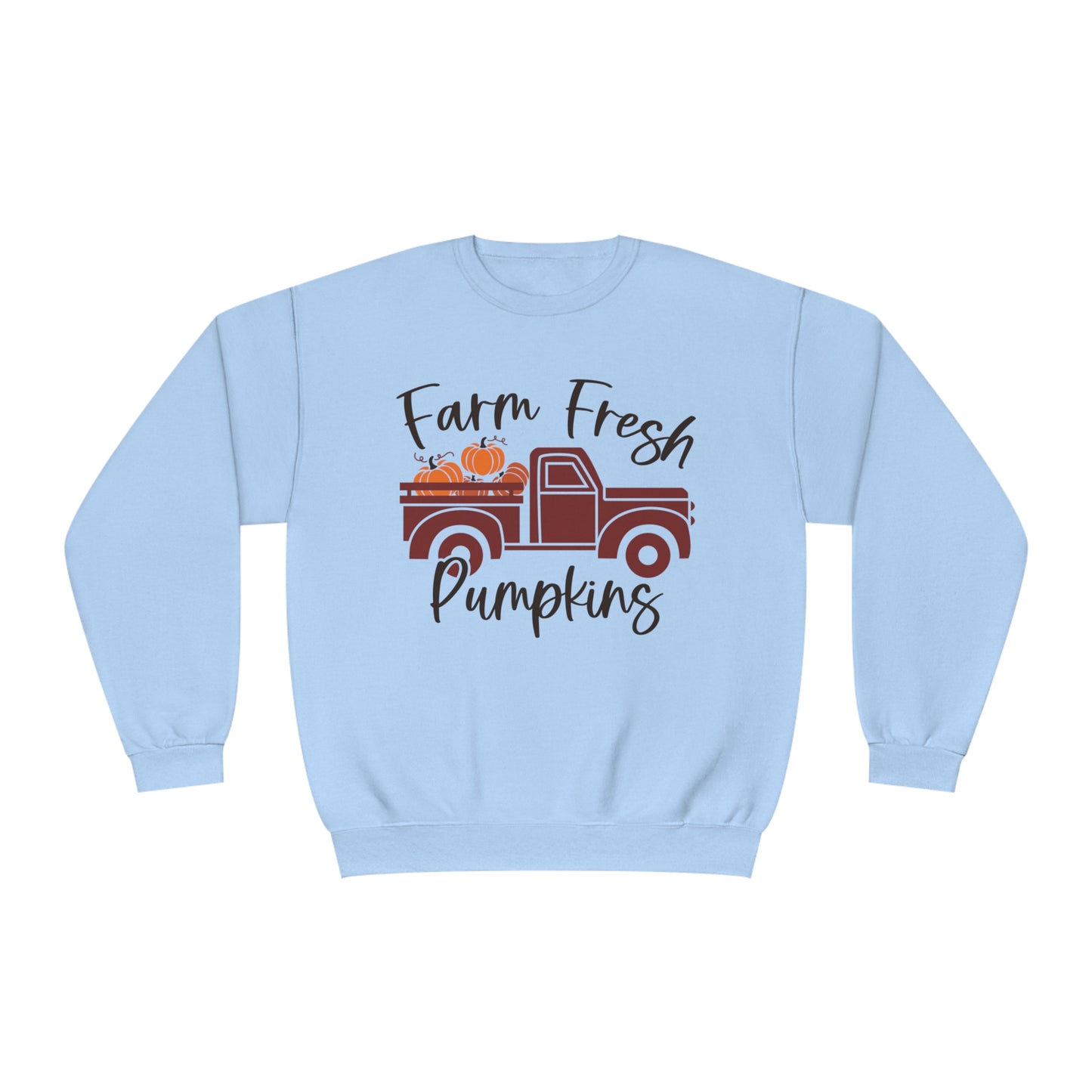 Farm Fresh Pumpkins Crewneck Sweatshirt