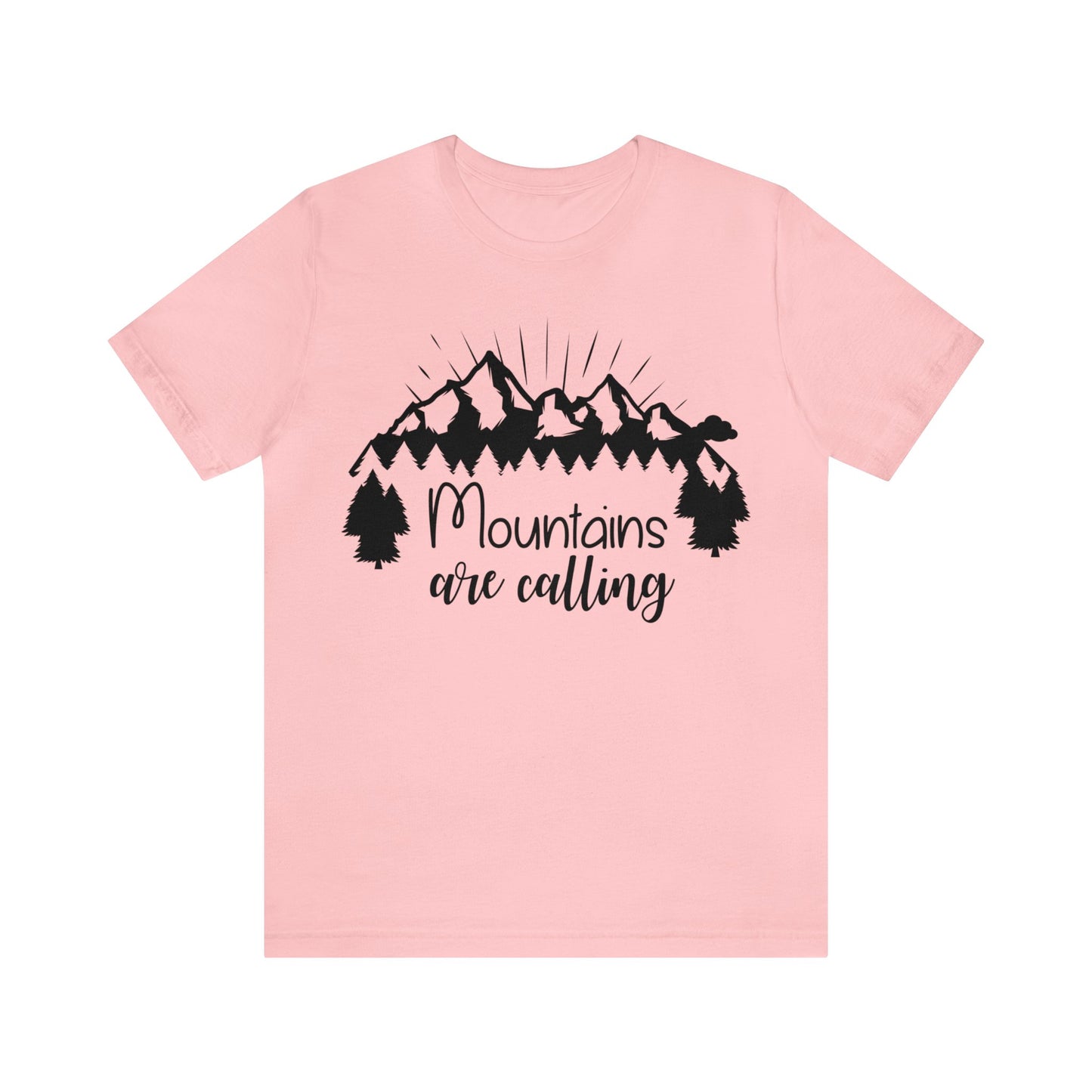 Mountains are Calling Short Sleeve Tshirt