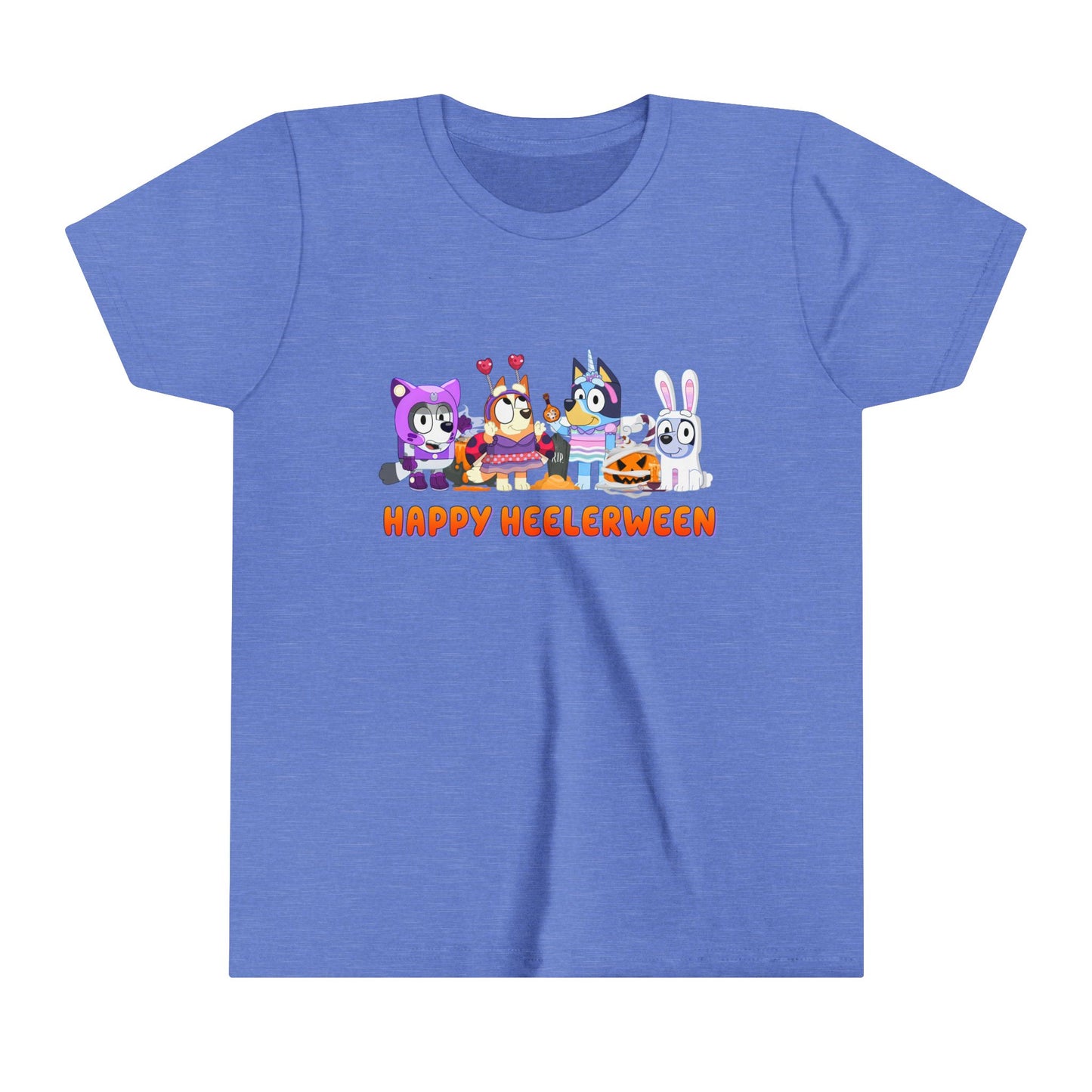 Happy Heelerween Youth Short Sleeve Tee