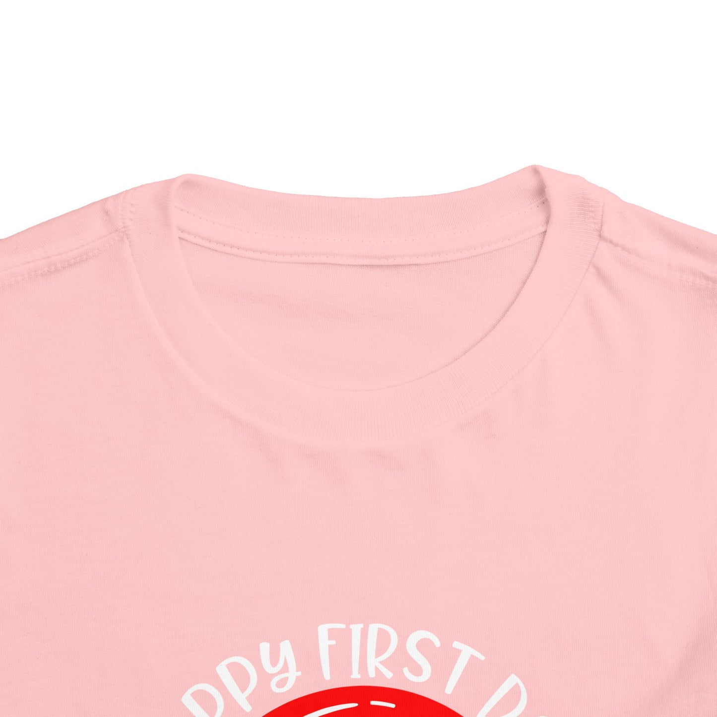 Happy First Day of School Toddler Short Sleeve Tee