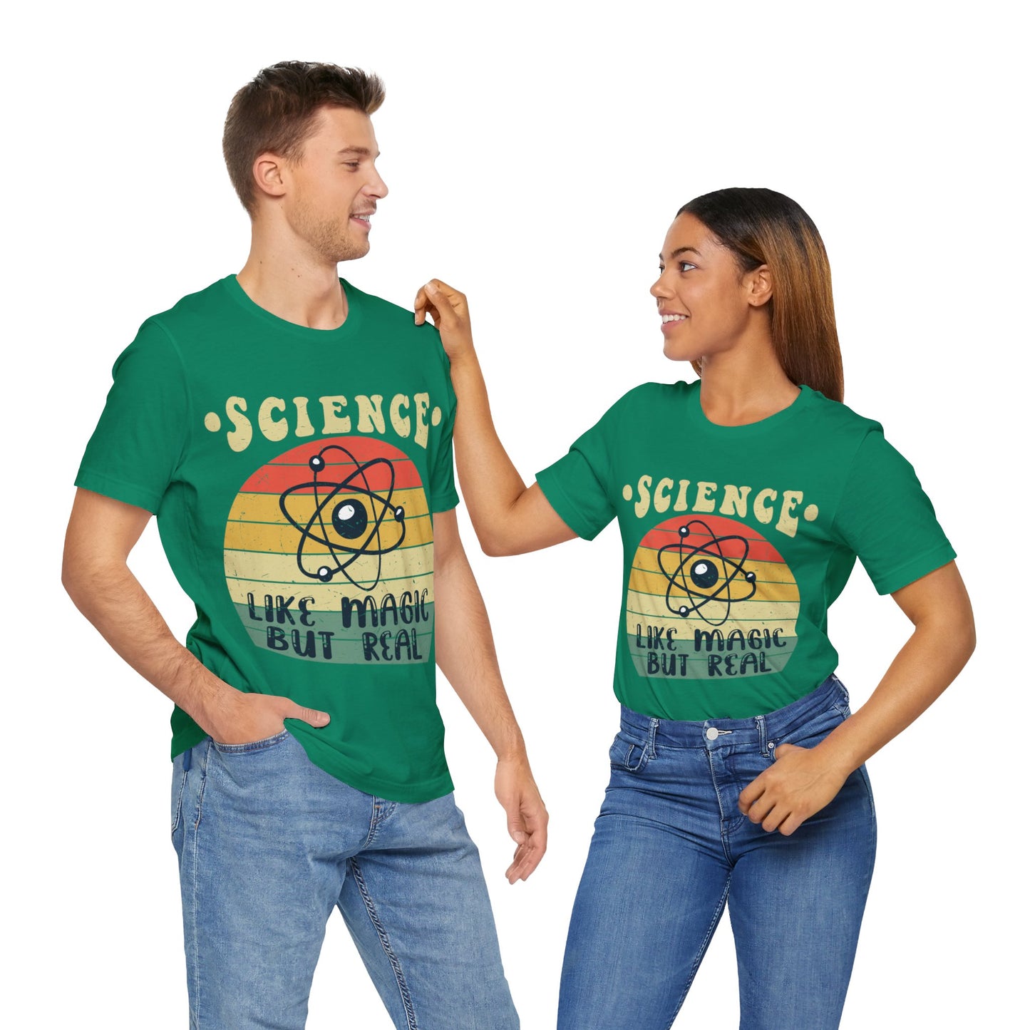 Science Like Magic but Real Jersey Short Sleeve Tee