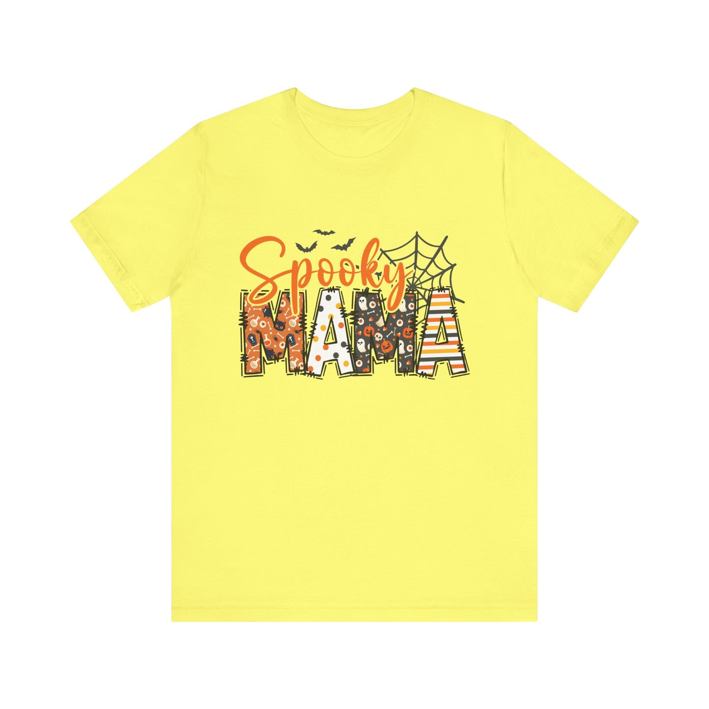Spooky Mama Jersey Short Sleeve Tee
