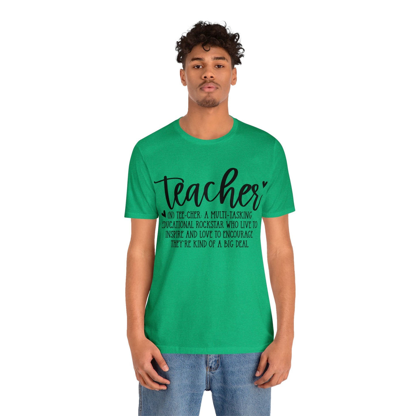 Teacher definition Short sleeve Tshirt