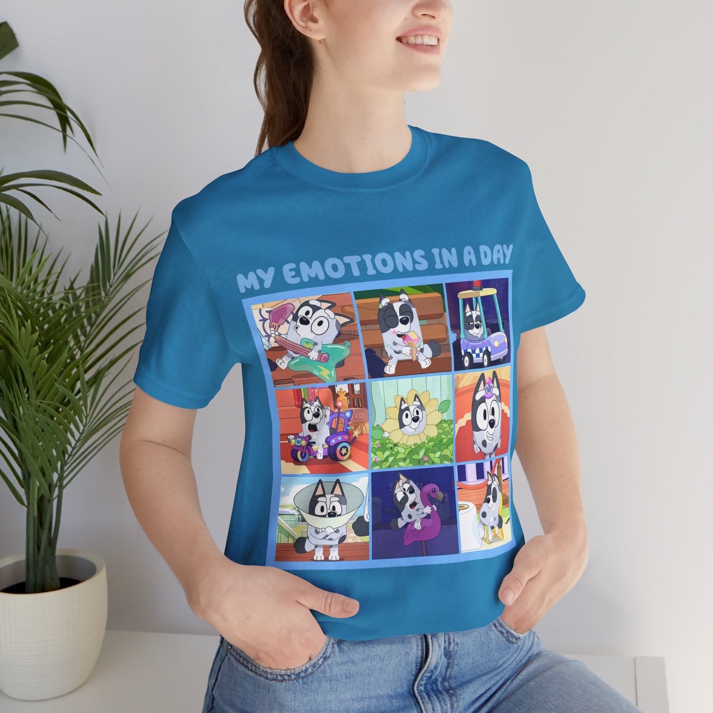 My Emotions in a Day Short Sleeve Tee