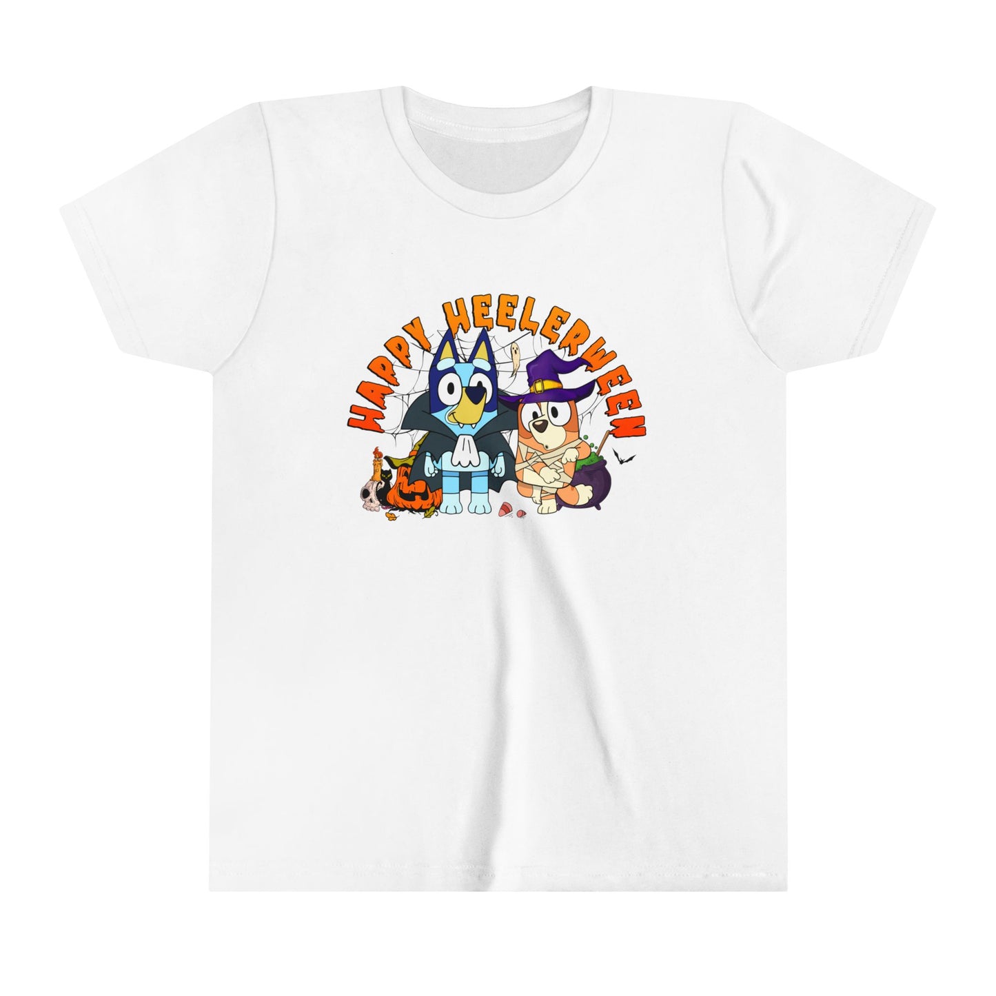 Happy Heelerween Youth Short Sleeve Tee