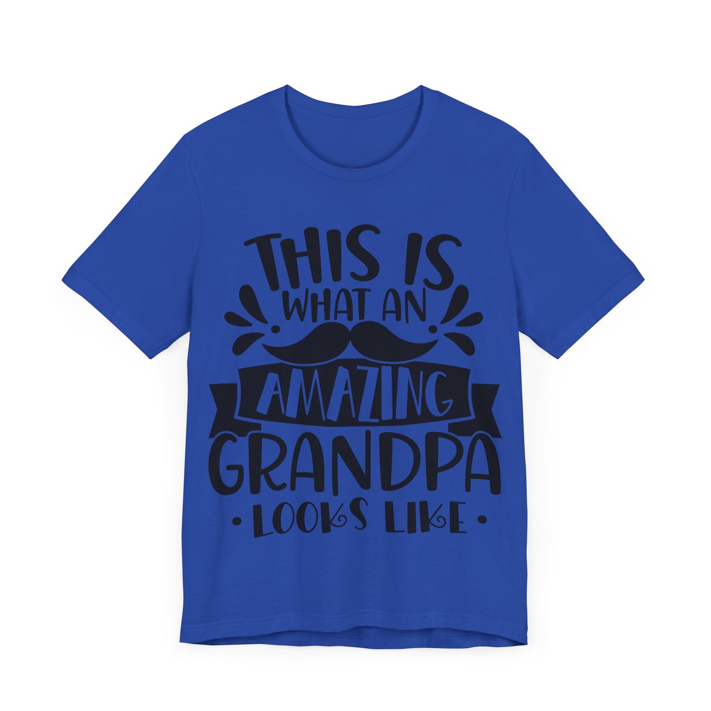 This is What an Amazing Grandpa Looks Like Jersey Short Sleeve Tee