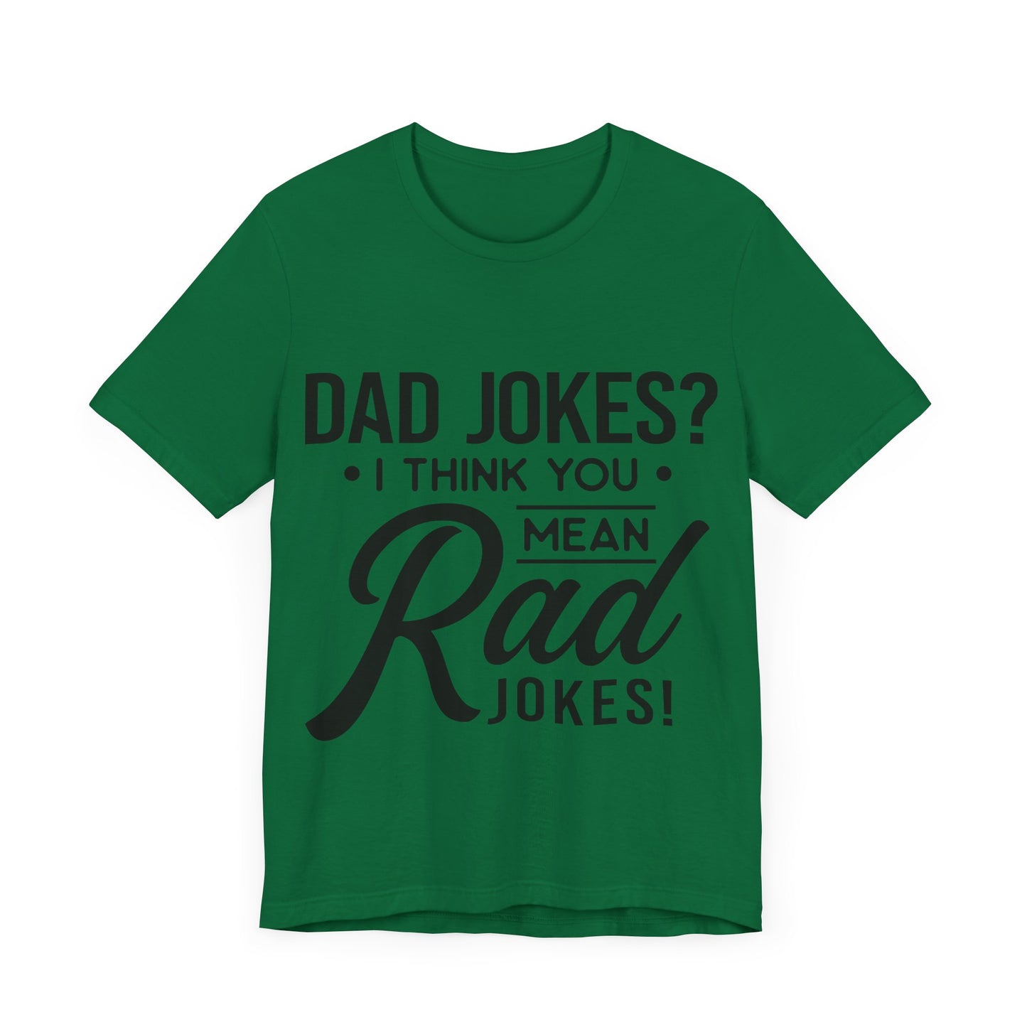 Dad Jokes Jersey Short Sleeve Tee