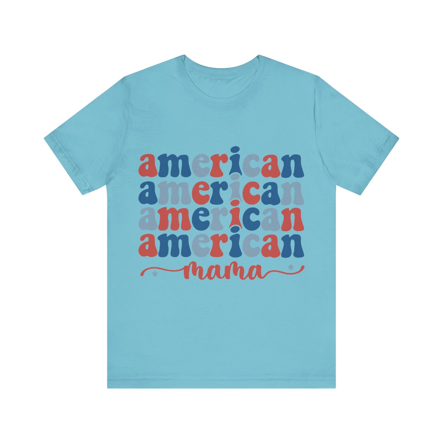 American Mama Jersey Short Sleeve Tee