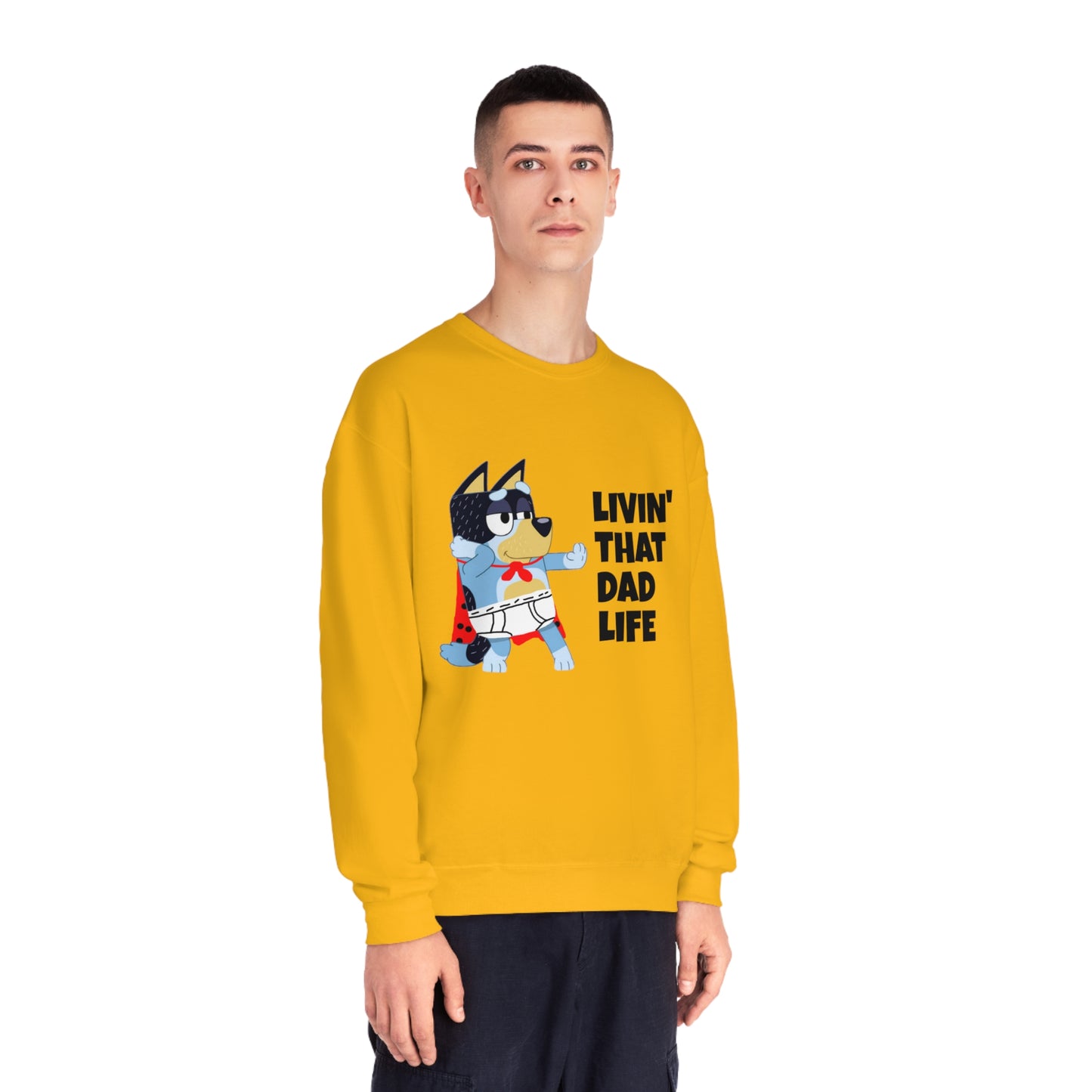 Livin' that Dad Life Crewneck Sweatshirt