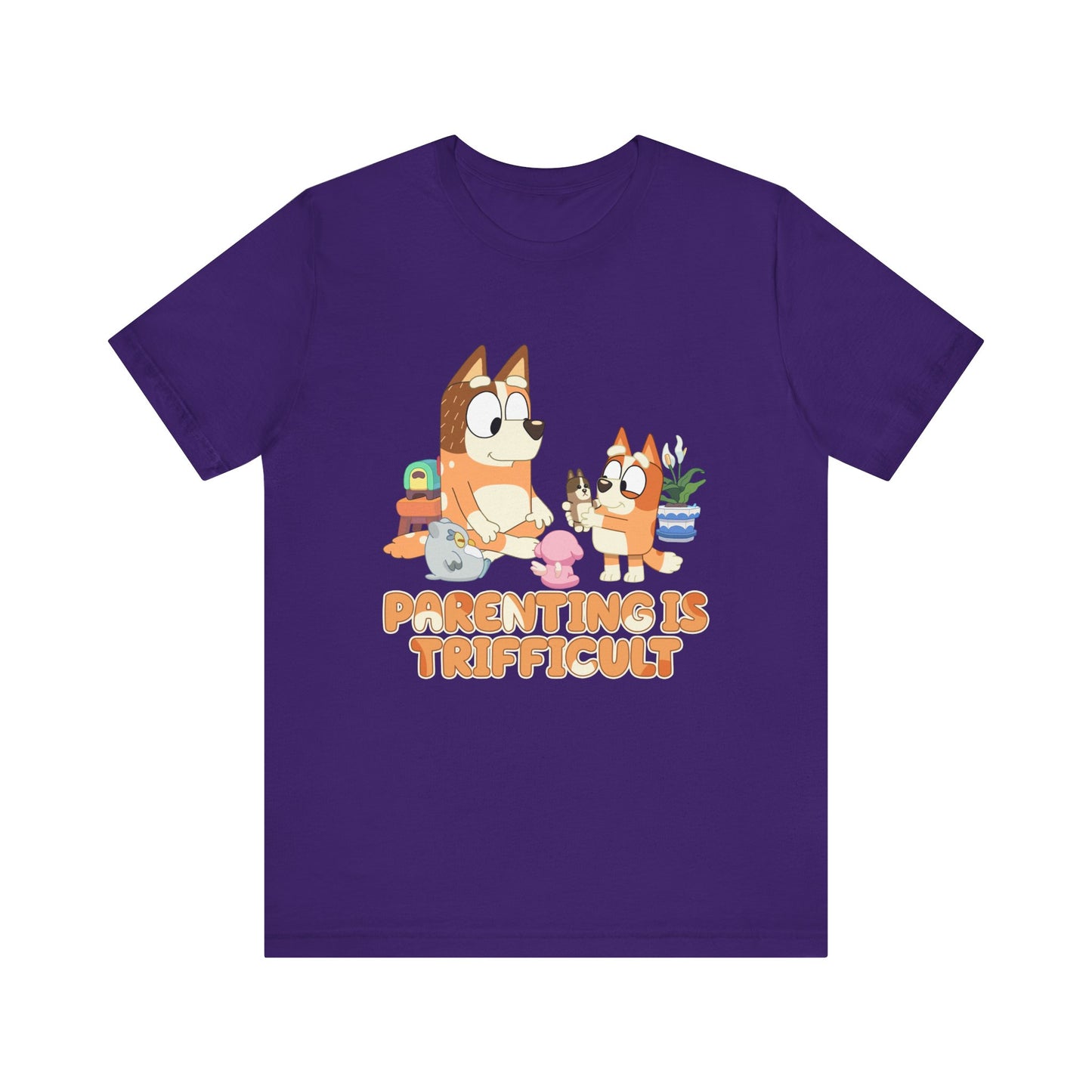 Parenting is Trifficult Short Sleeve Tee