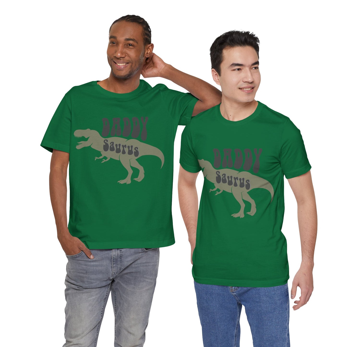 Daddy Saurus Jersey Short Sleeve Tee