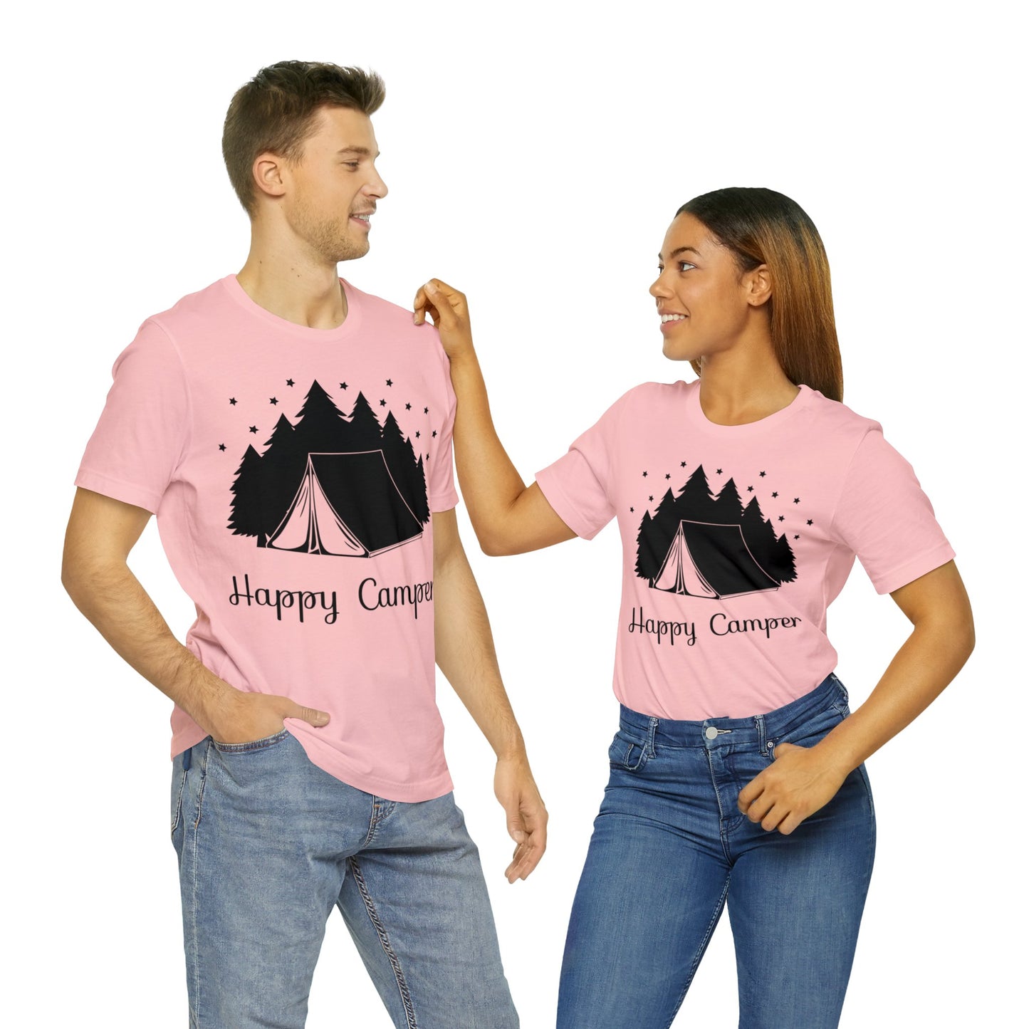 Happy Camper Short Sleeve Tshirt