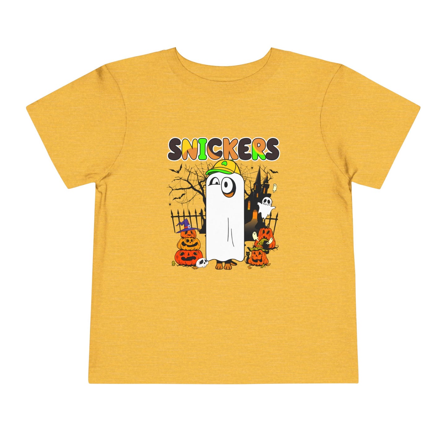Snickers Ghost Toddler Short Sleeve Tee