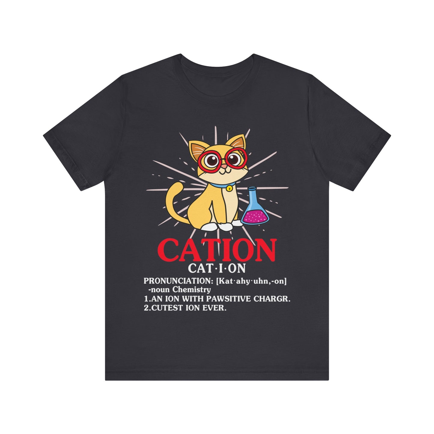 Cat-I-On (Cation) Definition Jersey Short Sleeve Tee