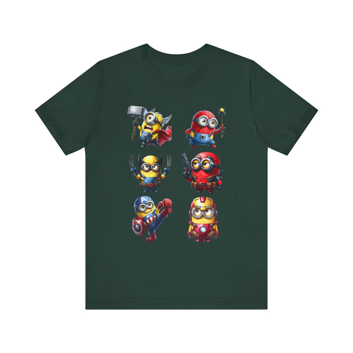 Marvel Minions Jersey Short Sleeve Tee