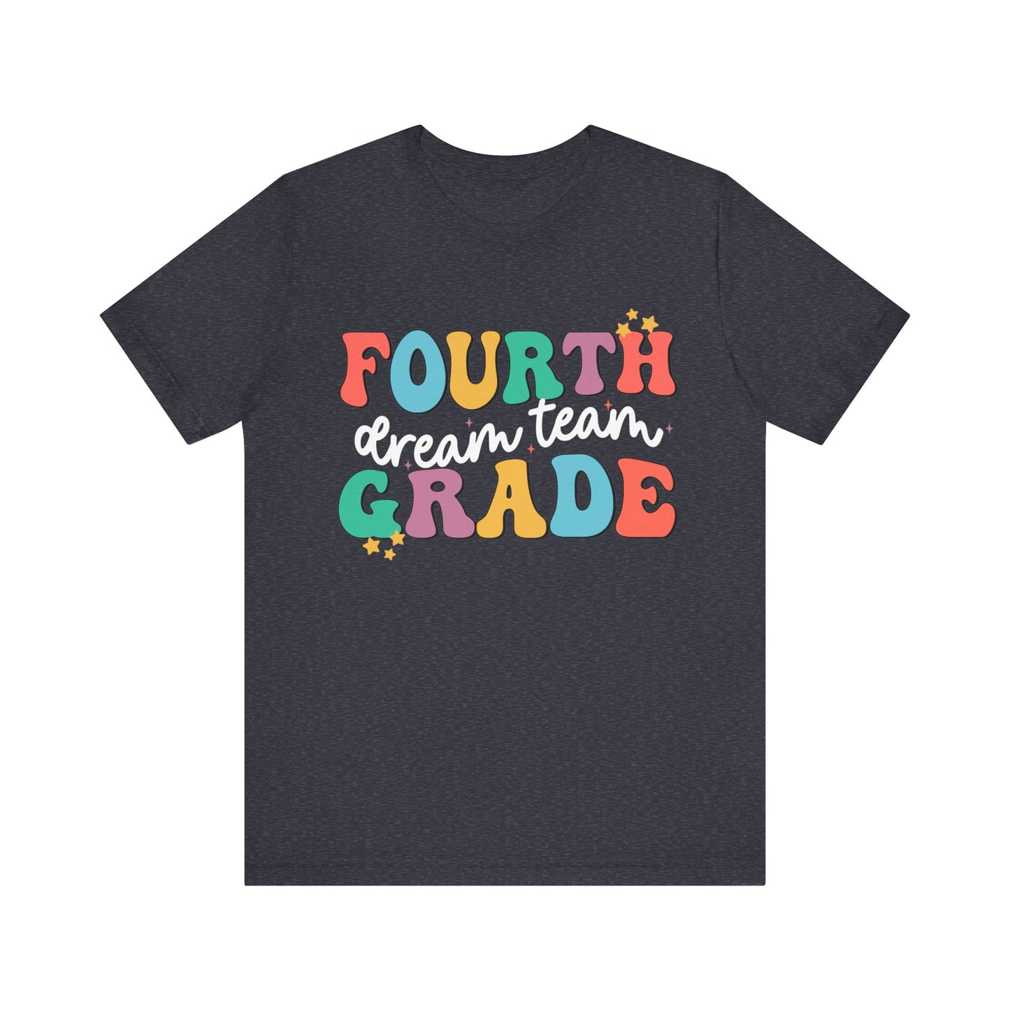Fourth Grade Dream Team Jersey Short Sleeve Tee