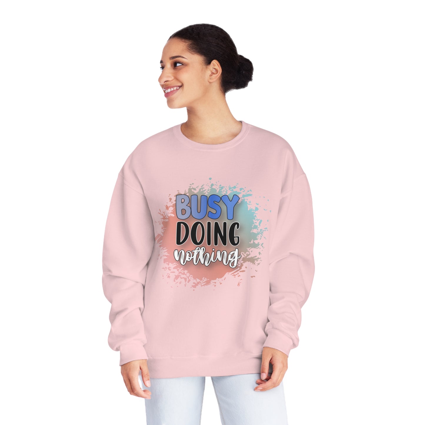 Busy Doing Nothing Crewneck Sweatshirt