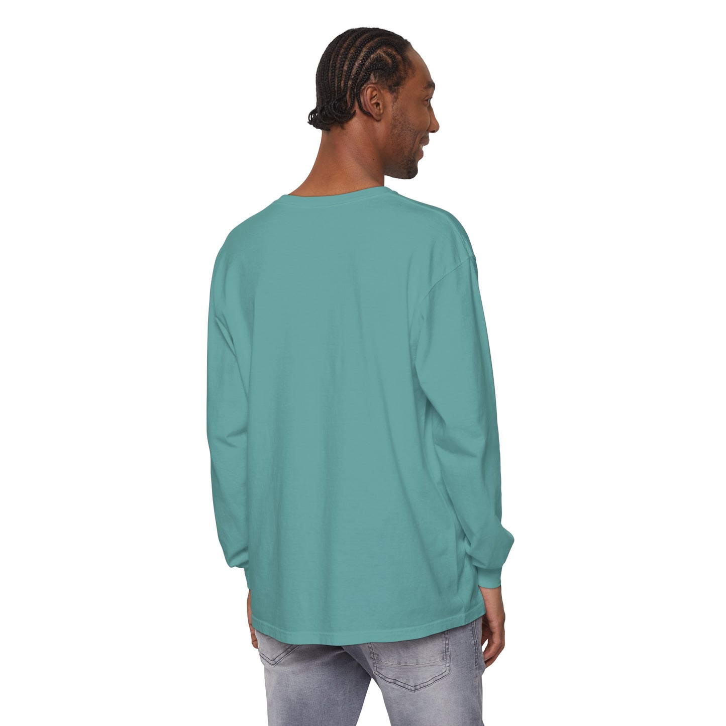Happy Fall Garment-dyed Long Sleeve T-Shirt