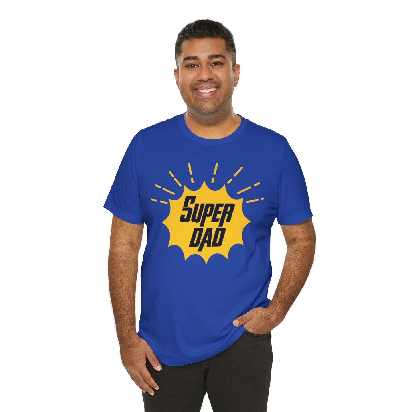 Super Dad Jersey Short Sleeve Tee
