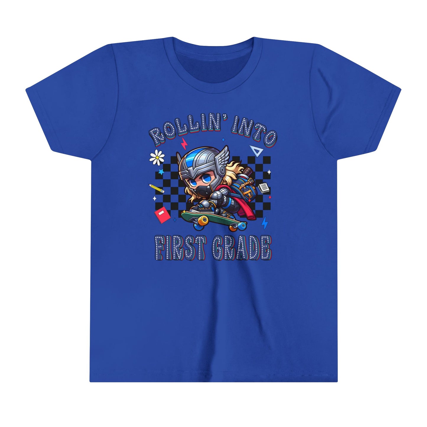 THOR - Rollin' Into 1st Grade Youth Short Sleeve Tee