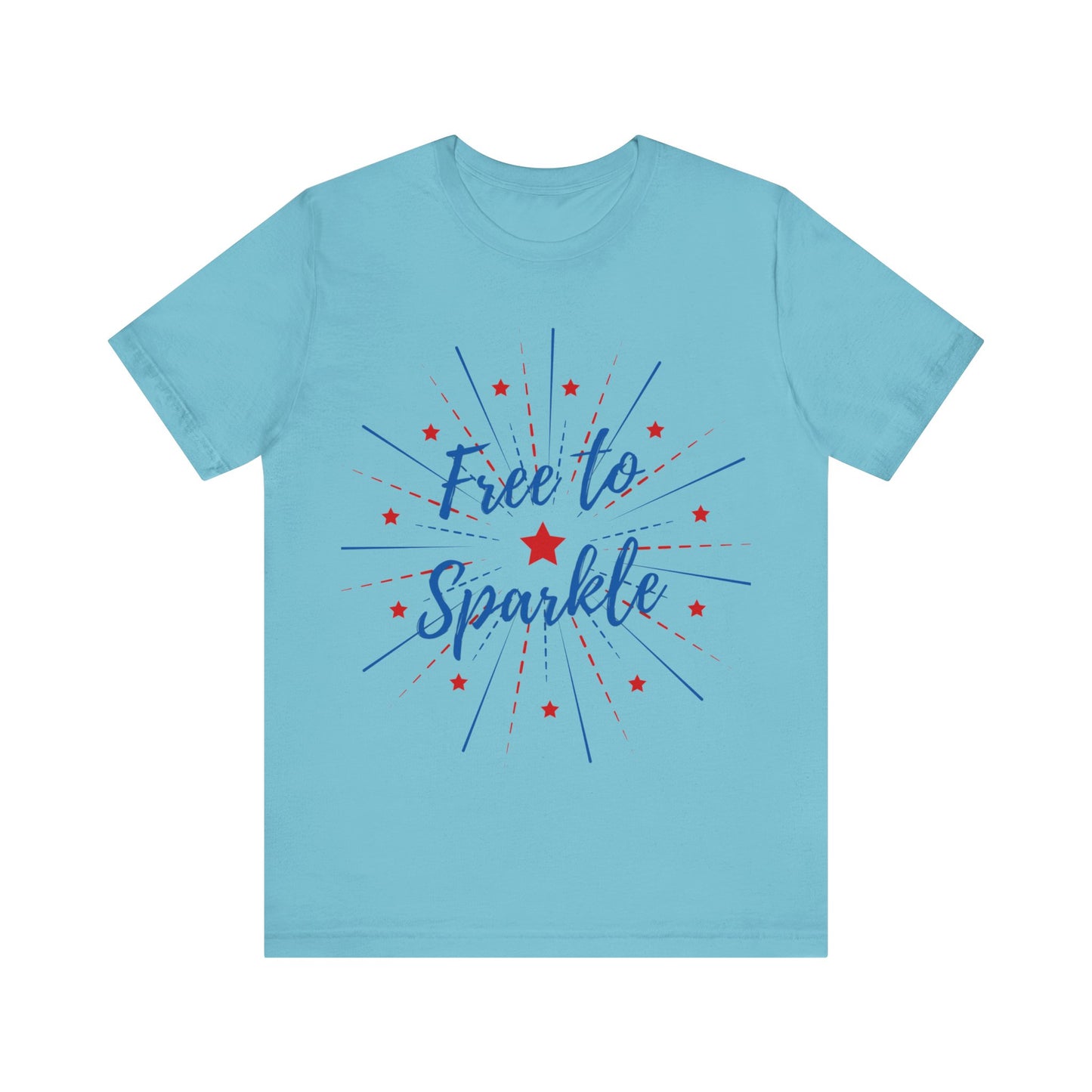 Free to Sparkle Jersey Short Sleeve Tee