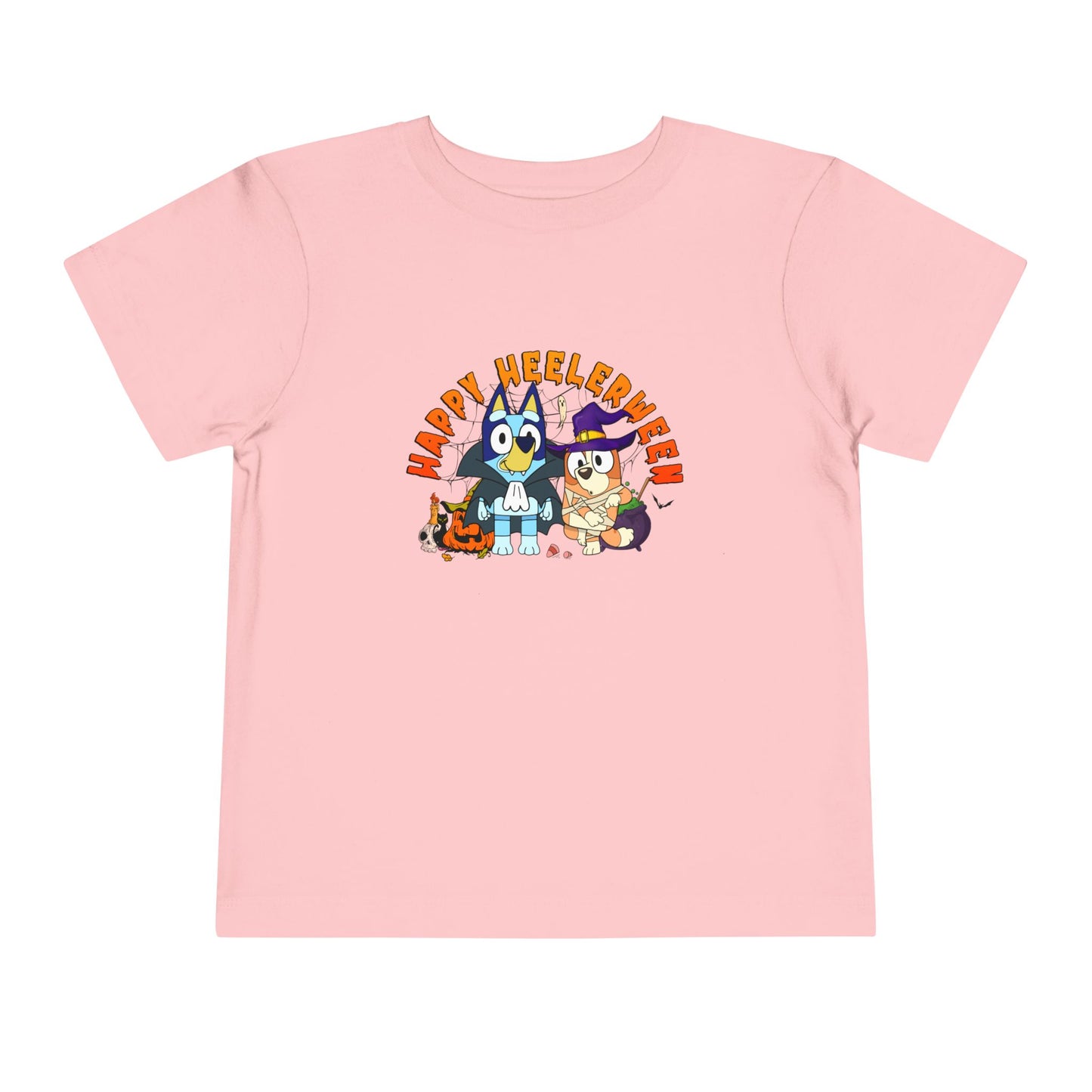 Happy HeelerweenToddler Short Sleeve Tee