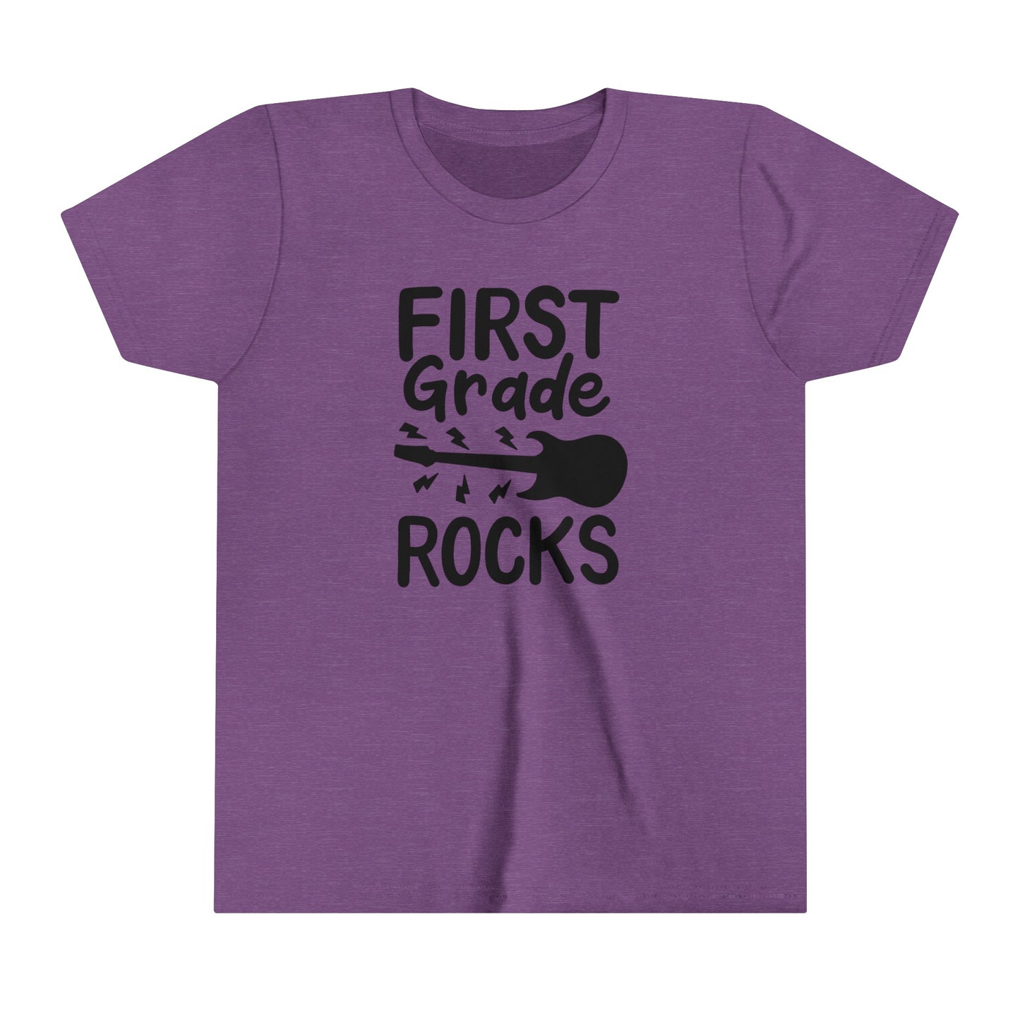 First Grade Rocks Youth Short Sleeve Tee