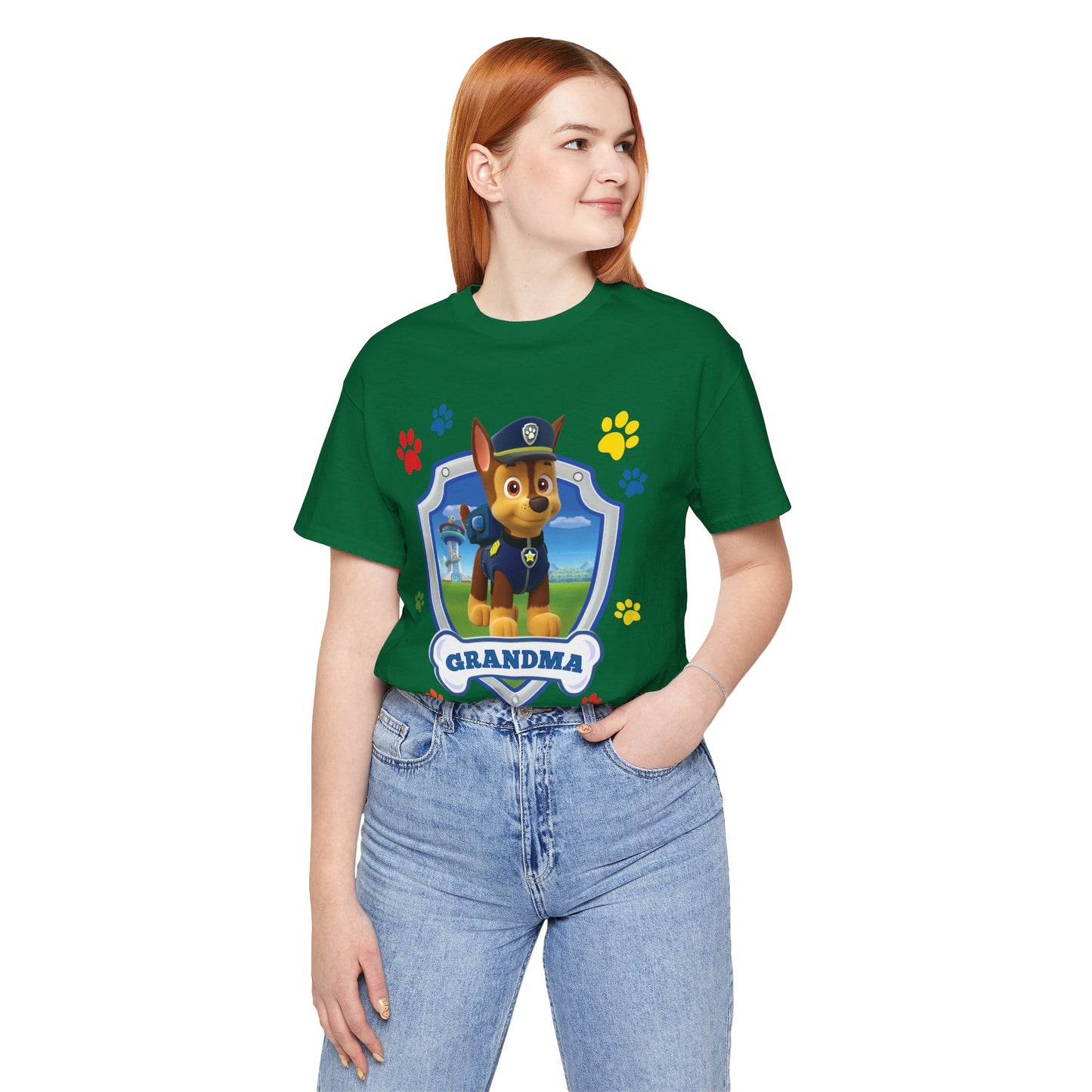 Grandma of the Birthday Boy Jersey Short Sleeve Tee