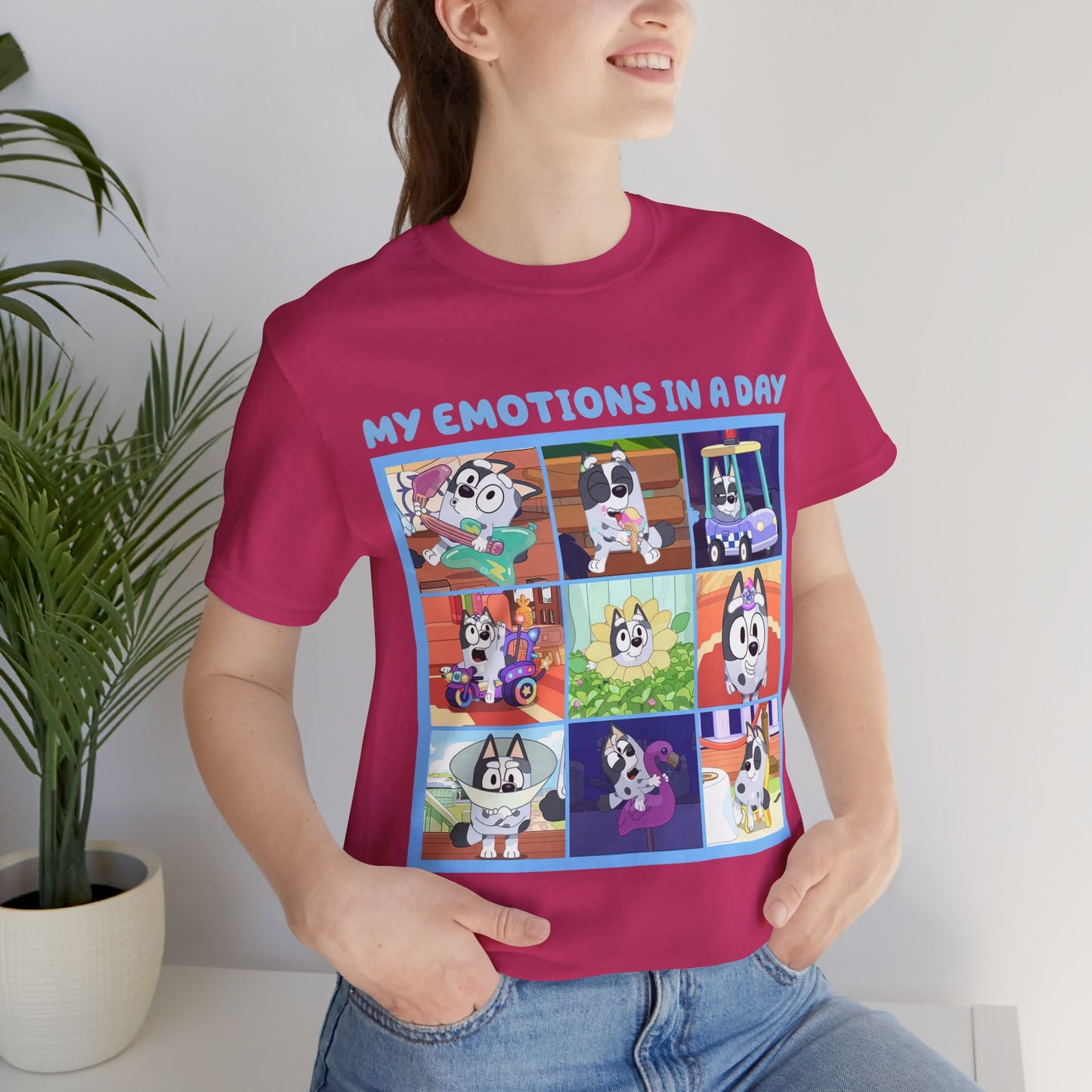 My Emotions in a Day Short Sleeve Tee