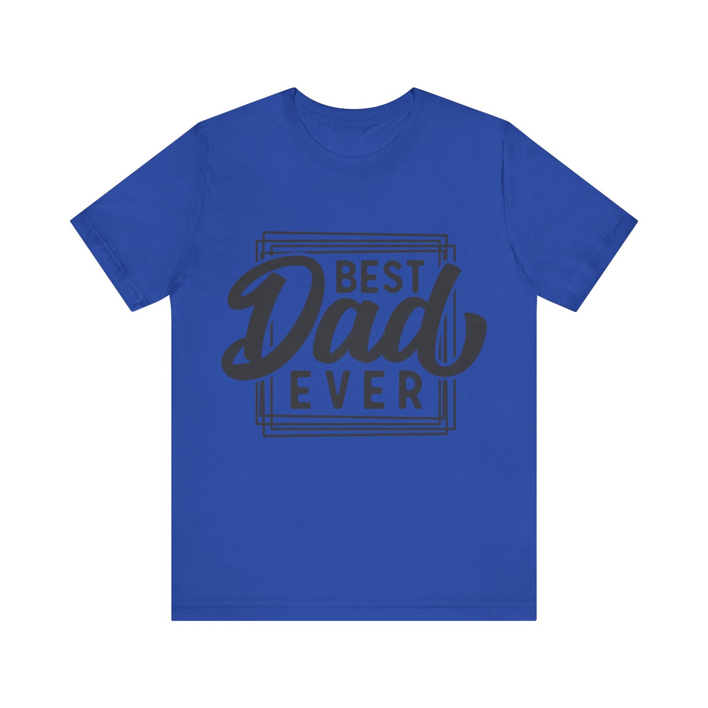 Best Dad Ever Jersey Short Sleeve Tee