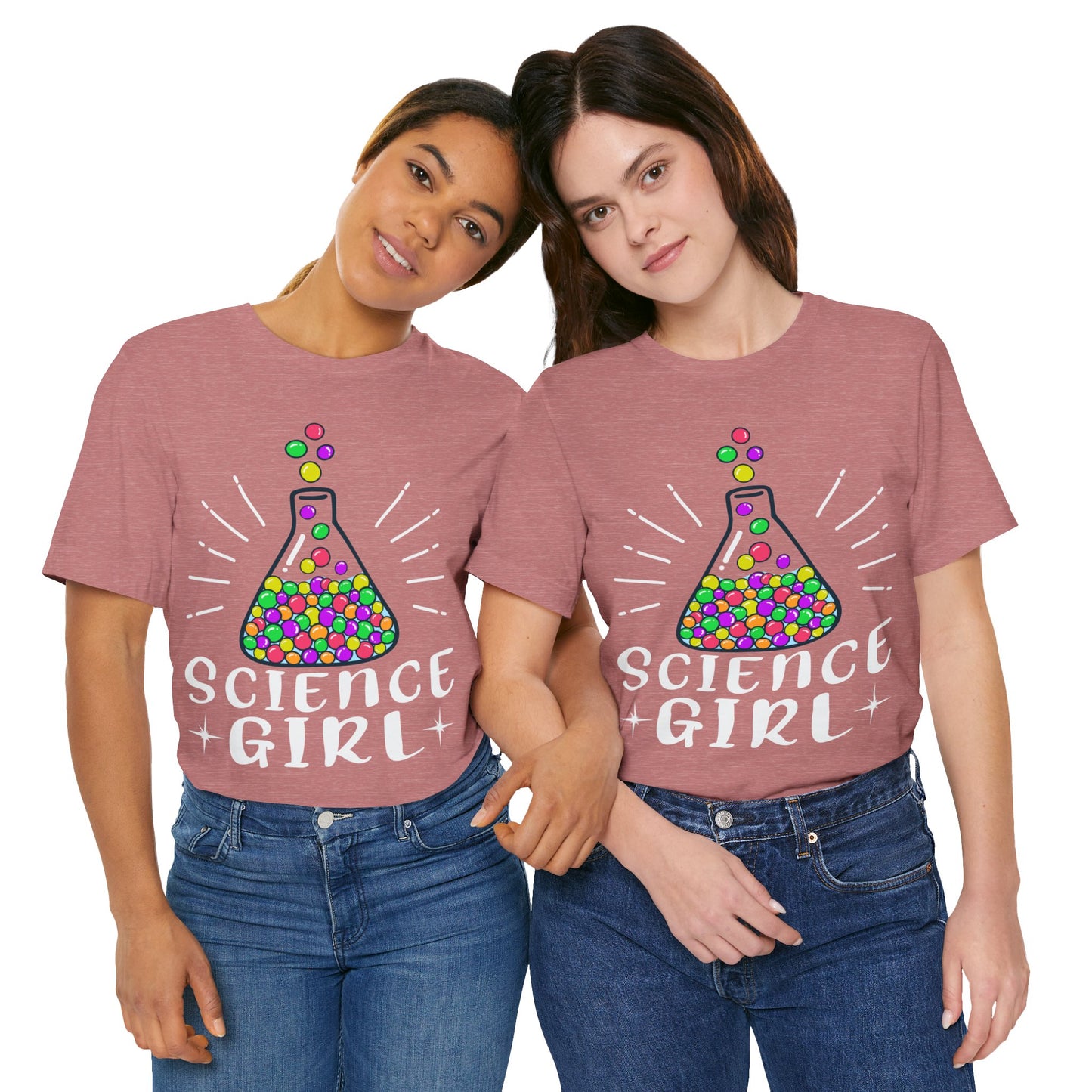 Science Girl Jersey Short Sleeve Tee