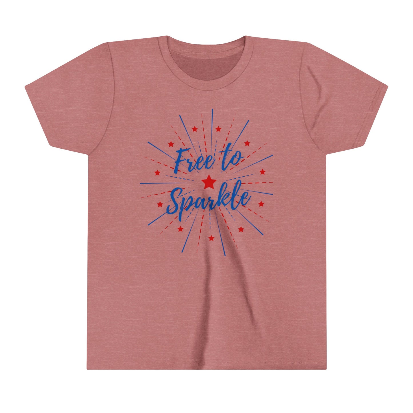 Free to Sparkle Youth Short Sleeve Tee