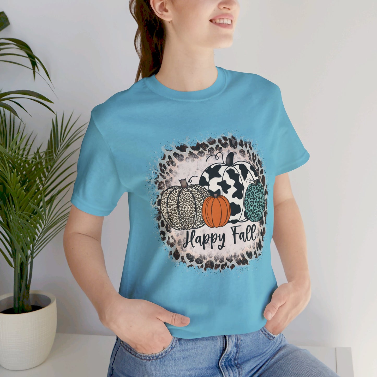 Happy Fall Jersey Short Sleeve Tee