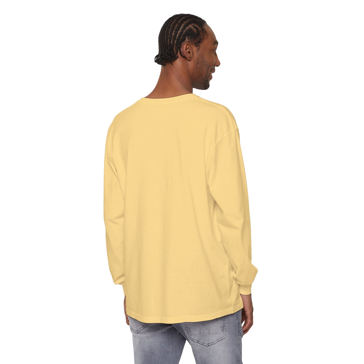 Pumpkin Spice Season Garment-dyed Long Sleeve T-Shirt