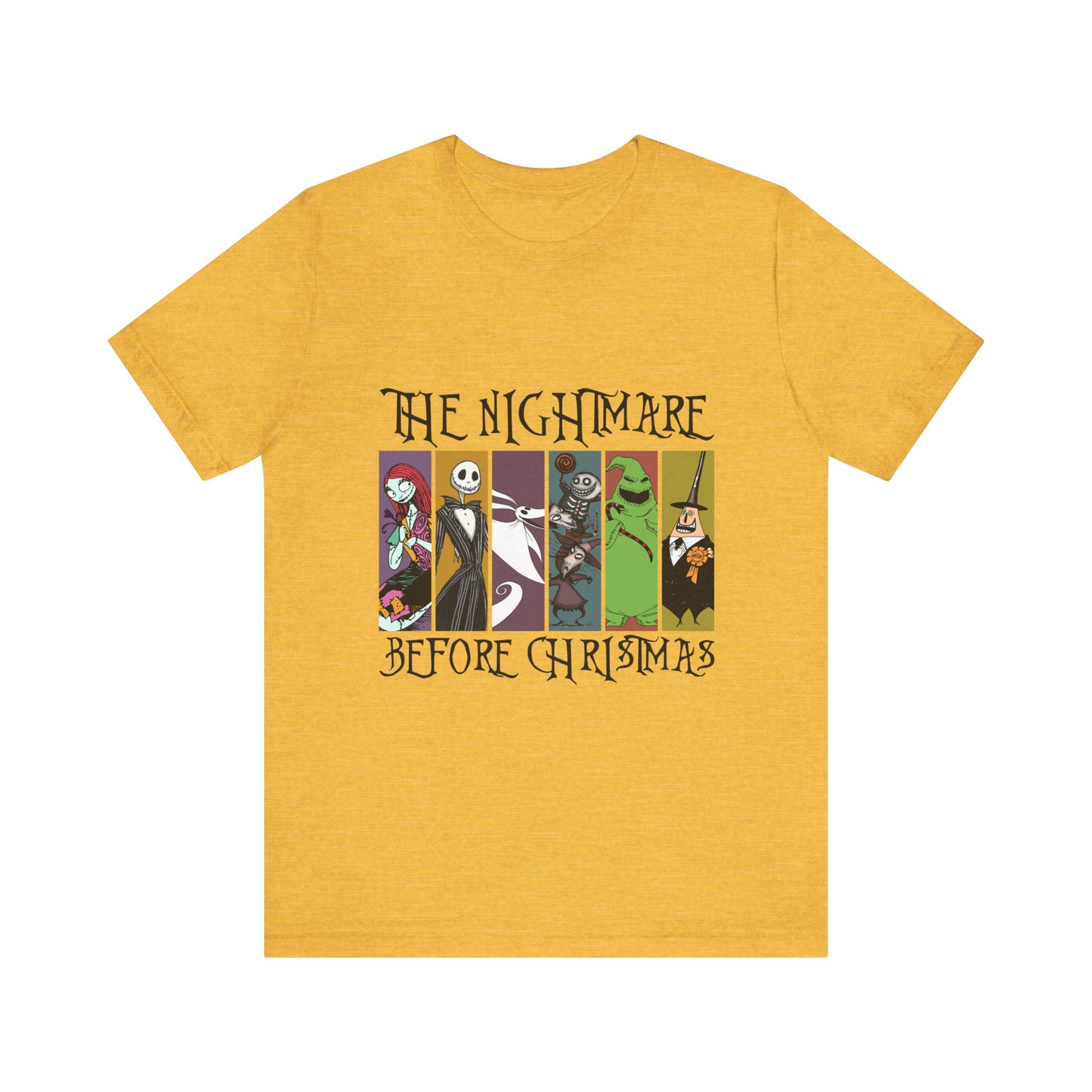 The Nightmare B4 Christmas Jersey Short Sleeve Tee