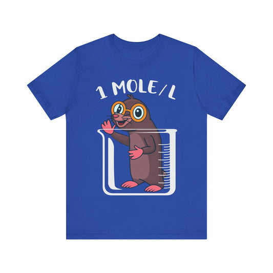 1 Mole/L Jersey Short Sleeve Tee