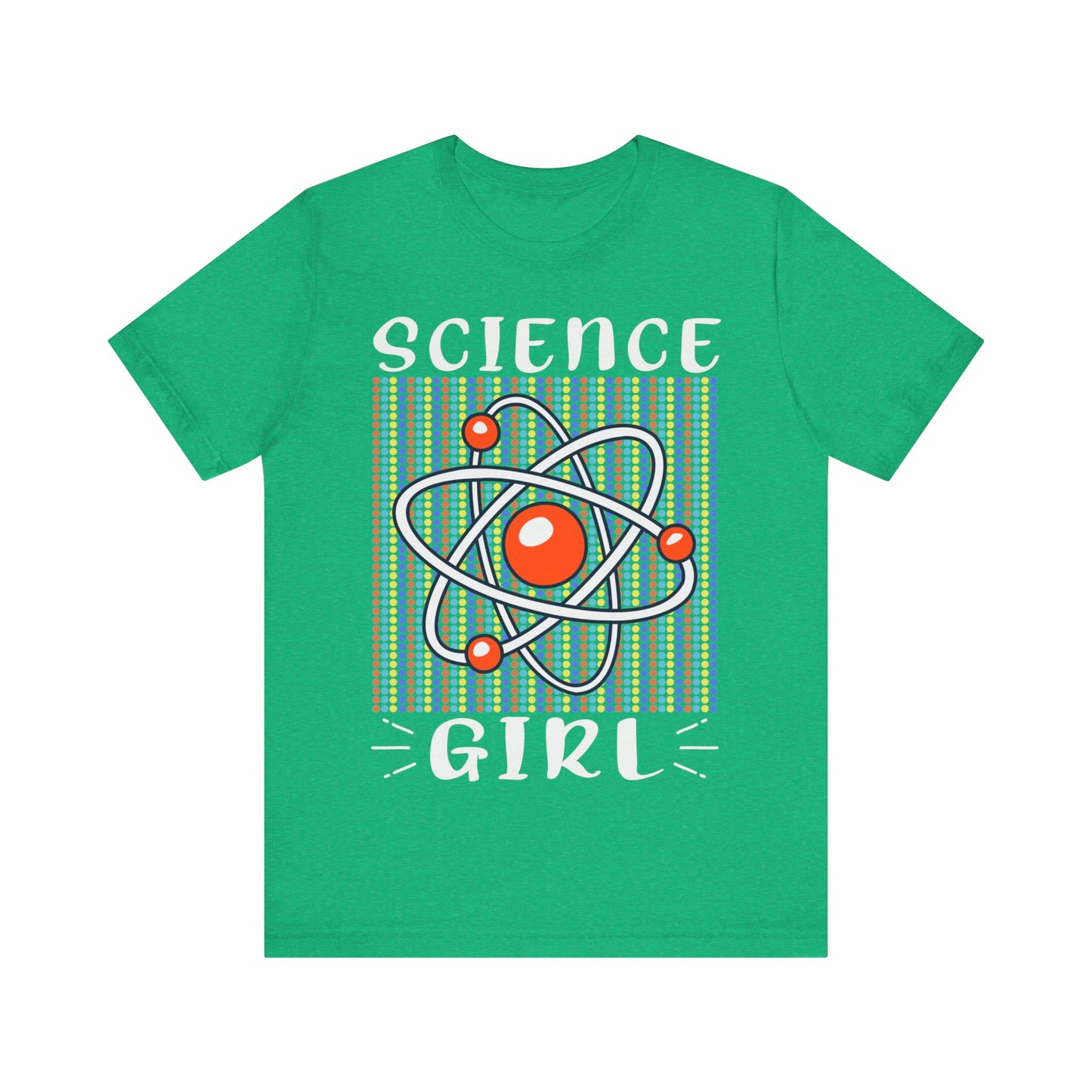 Science  Girl Jersey Short Sleeve Tee