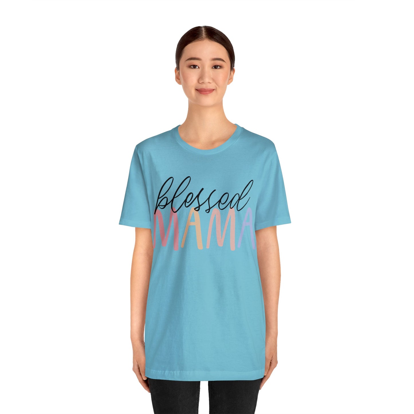Blessed Mama short sleeve tshirt