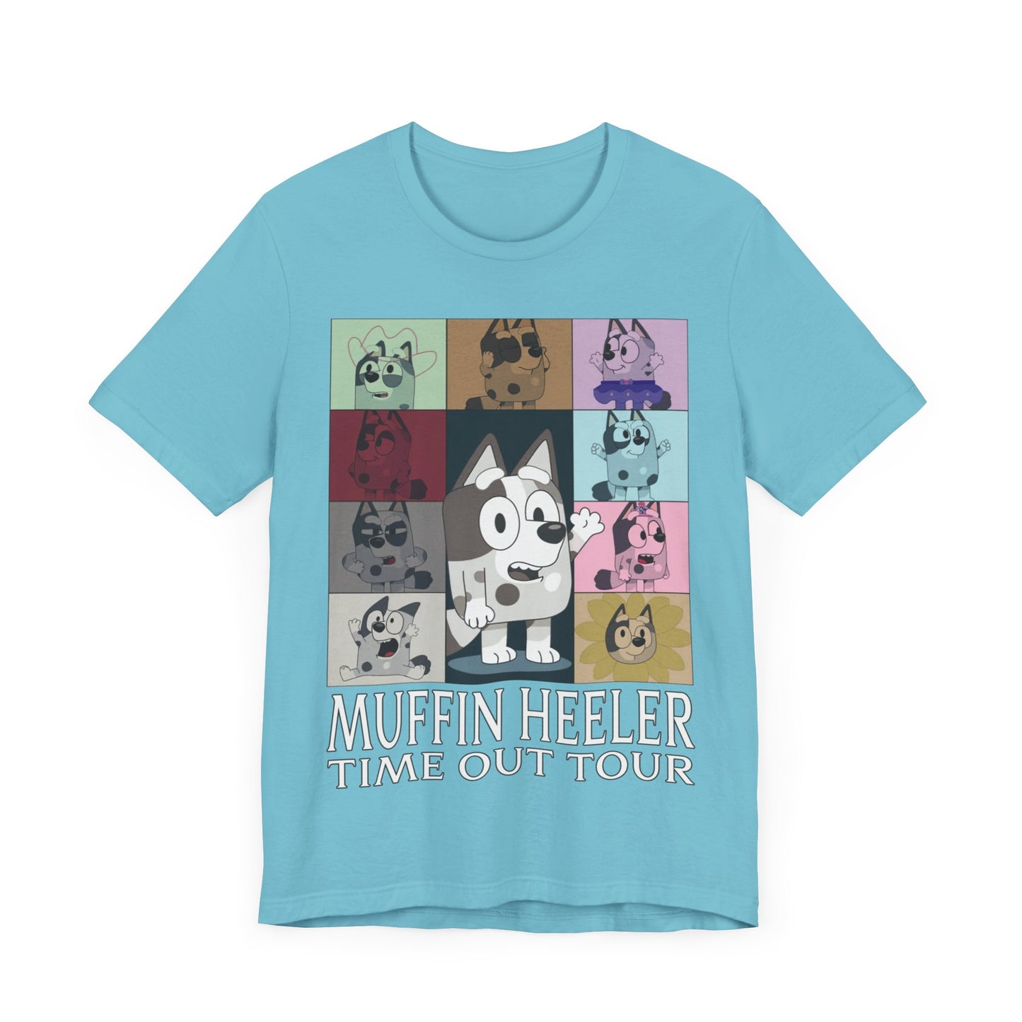 Muffin Heeler Time Out Tour Jersey Short Sleeve Tee