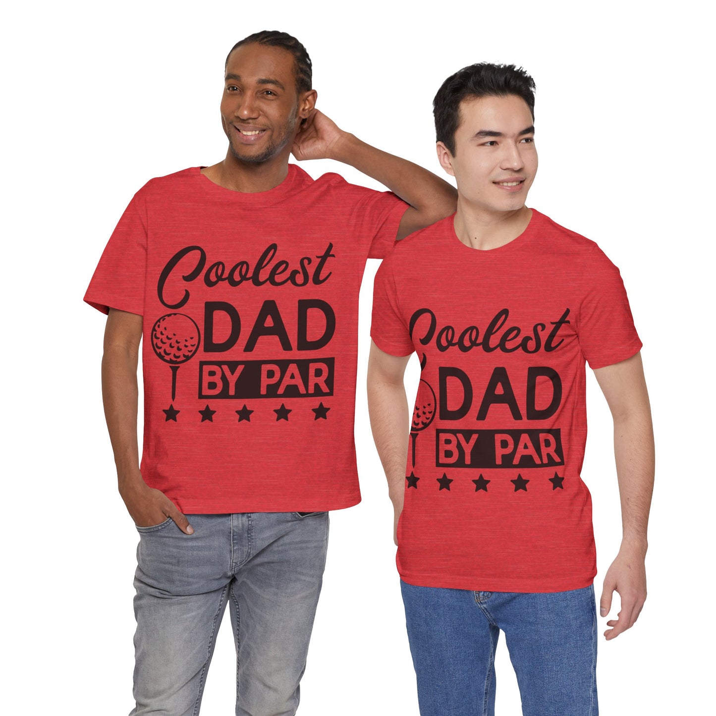 Coolest Dad by Par Jersey Short Sleeve Tee