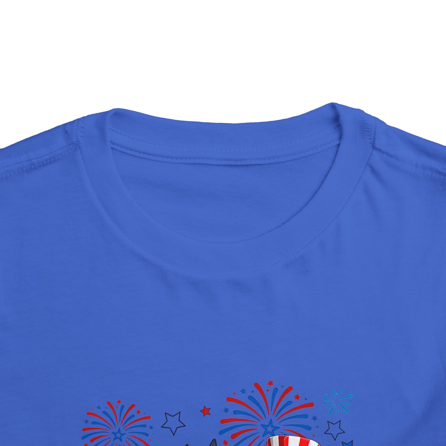 Red, White & Bluey Toddler Short Sleeve Tee