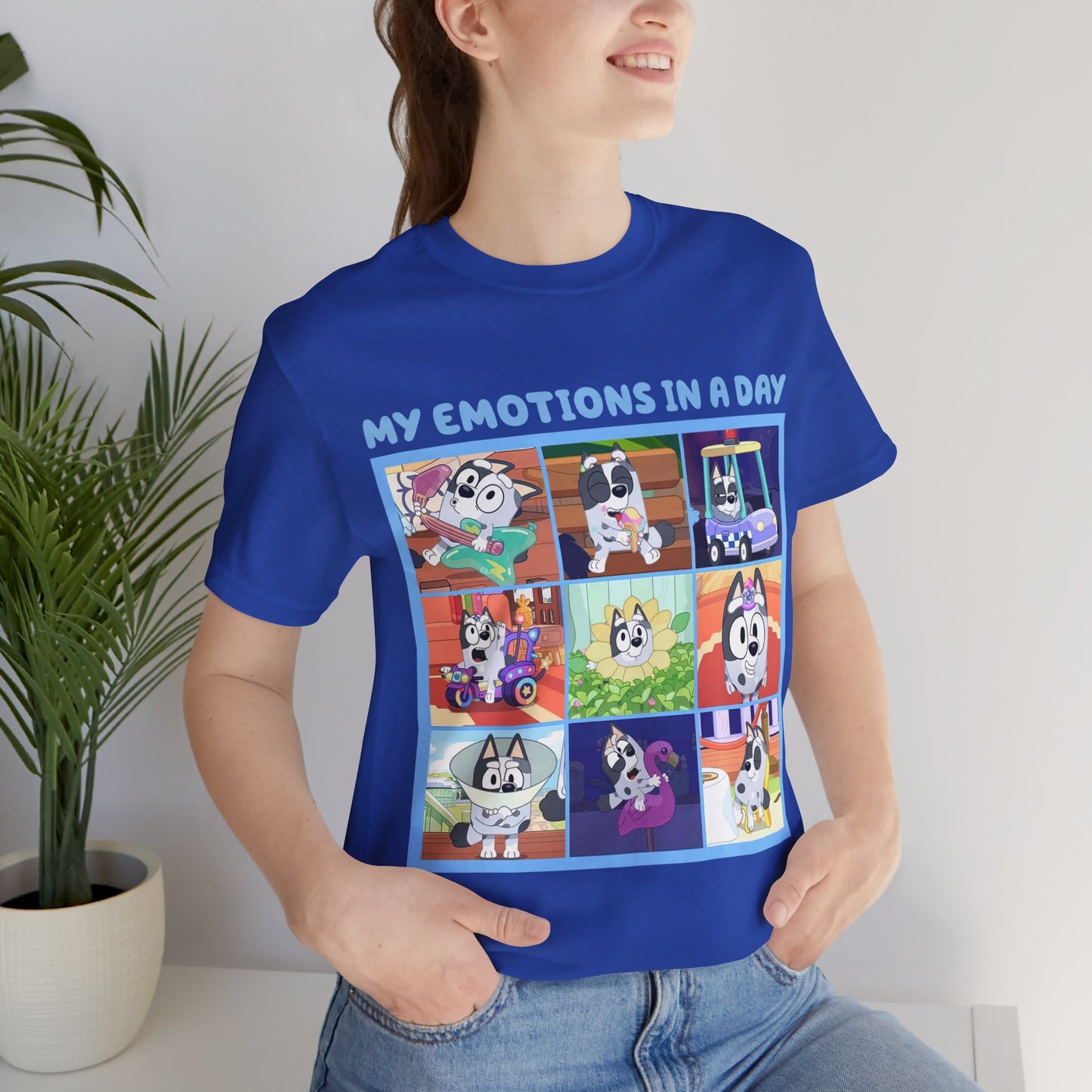 My Emotions in a Day Short Sleeve Tee